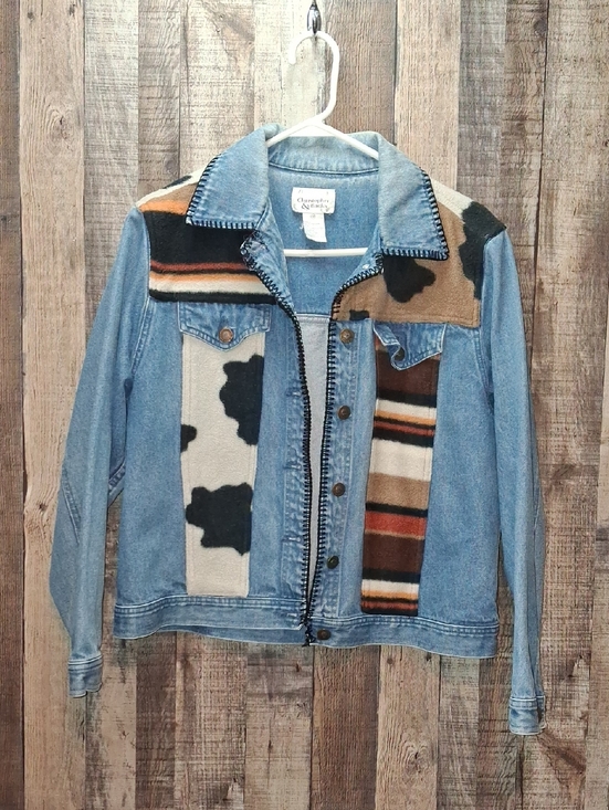 Christopher & Banks Jackets & Blazers - Women's Vintage Y2K Western Jean Jacket Size M Medium Christopher & Banks